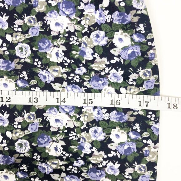 NWT Oasis Ditsy Micro Floral Print Spaghetti Strap Pencil Dress. Size US 8 - Picture 11 of 14